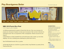 Tablet Screenshot of playboardgamesbetter.com
